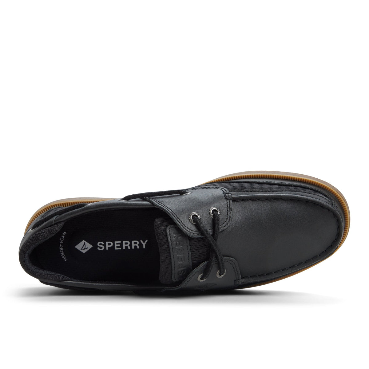 Sperry Exclusive - Surveyor 2 Eye Boat Shoes Black