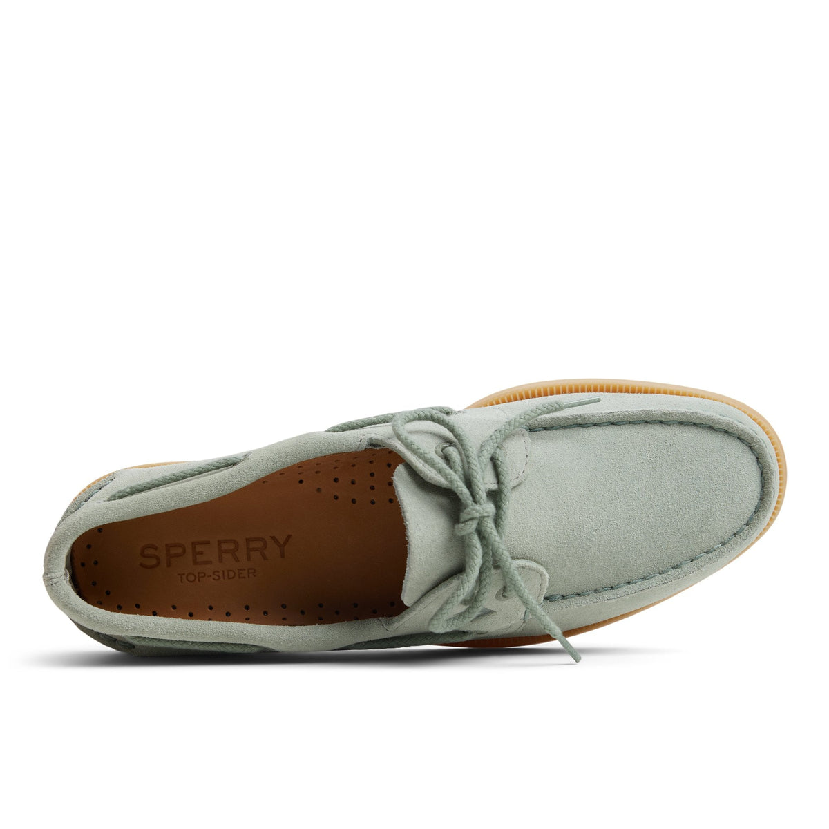 Sperry Quality - Authentic Original™ 2-Eye Boat Shoe Light Green