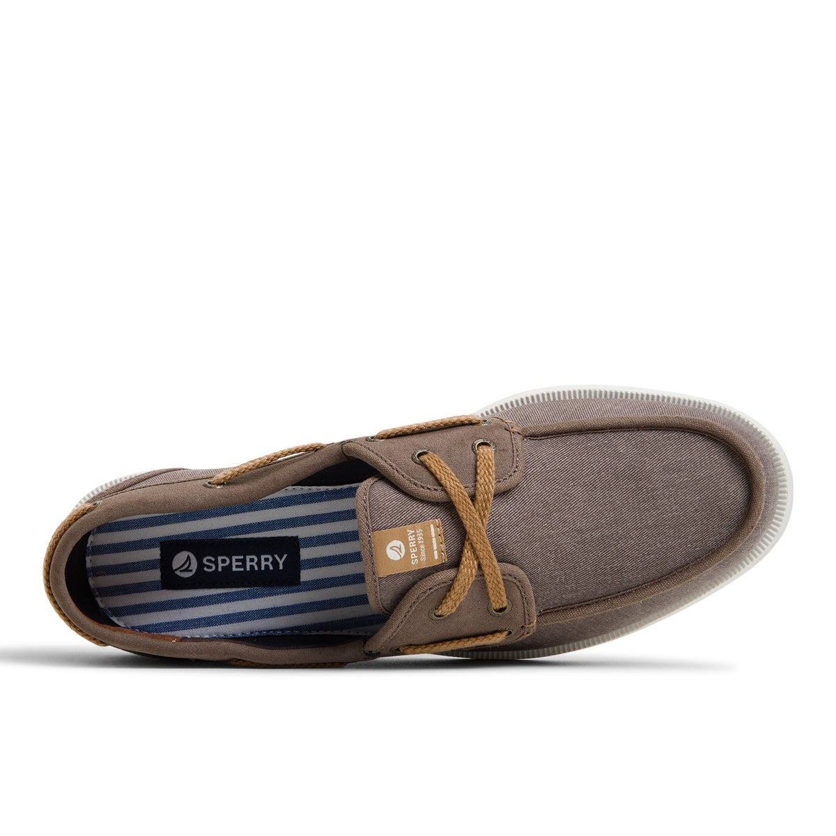 Sperry Signature - Helmsman Boat Shoe Dark Brown