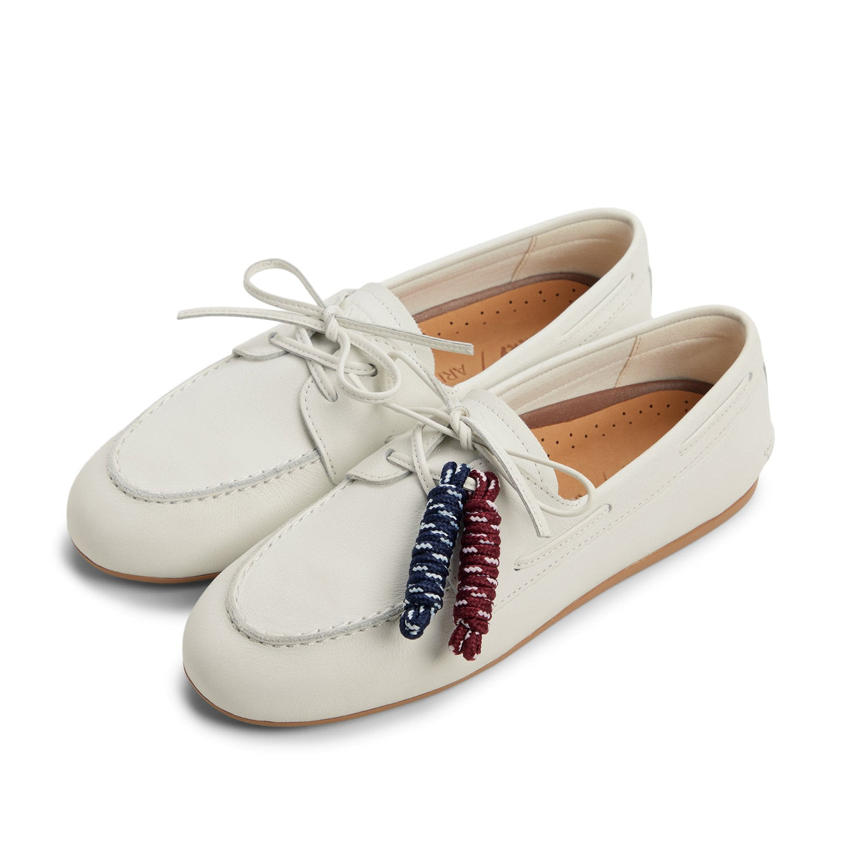 Sperry Featured - Sperry x Aritzia Slim Boat Shoe Ivory
