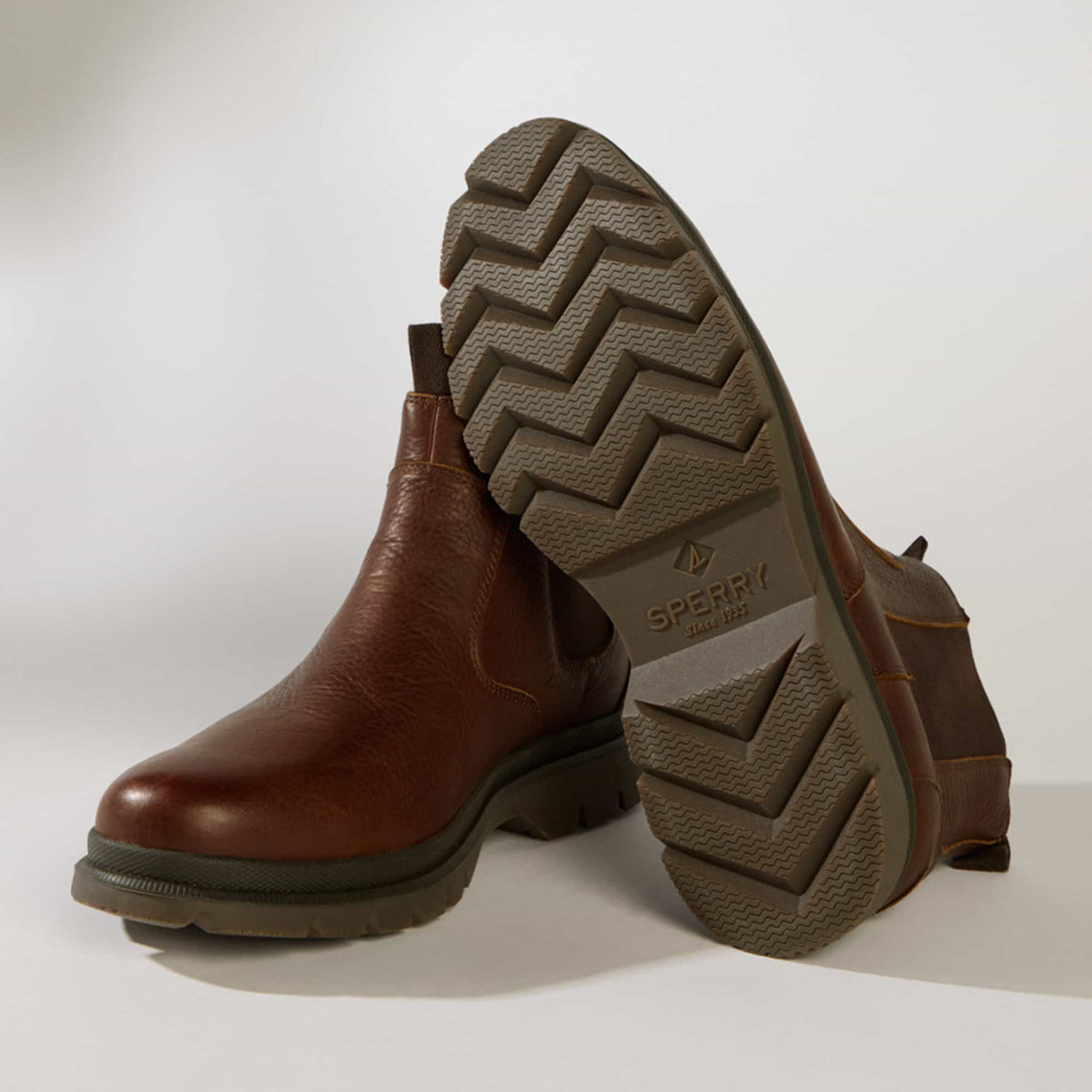 Sperry Everyday - Fenway Pull-on Chelsea Boots Brown