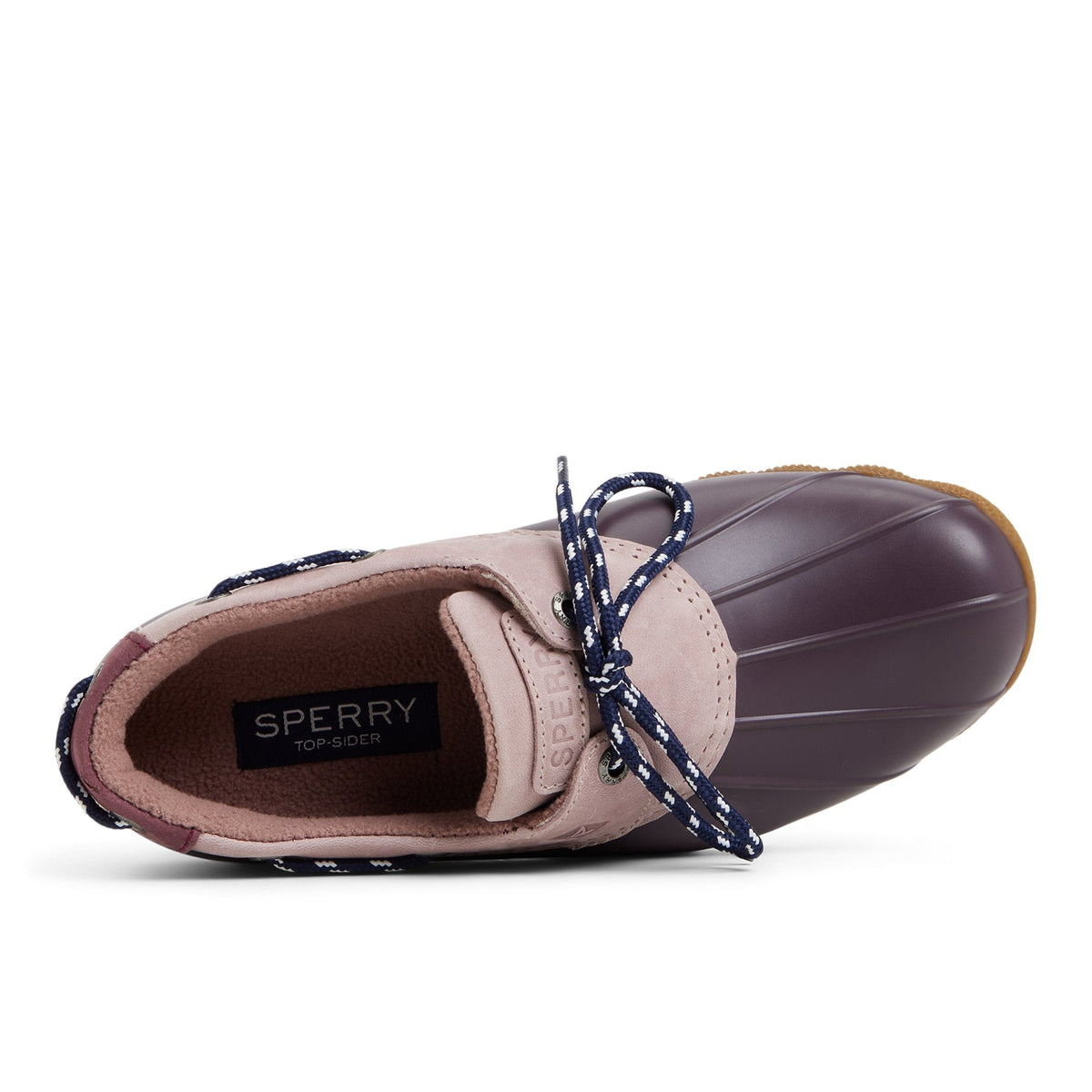 Sperry Customer Favorite - Saltwater™™ 1 Eye Duck Shoe Prune