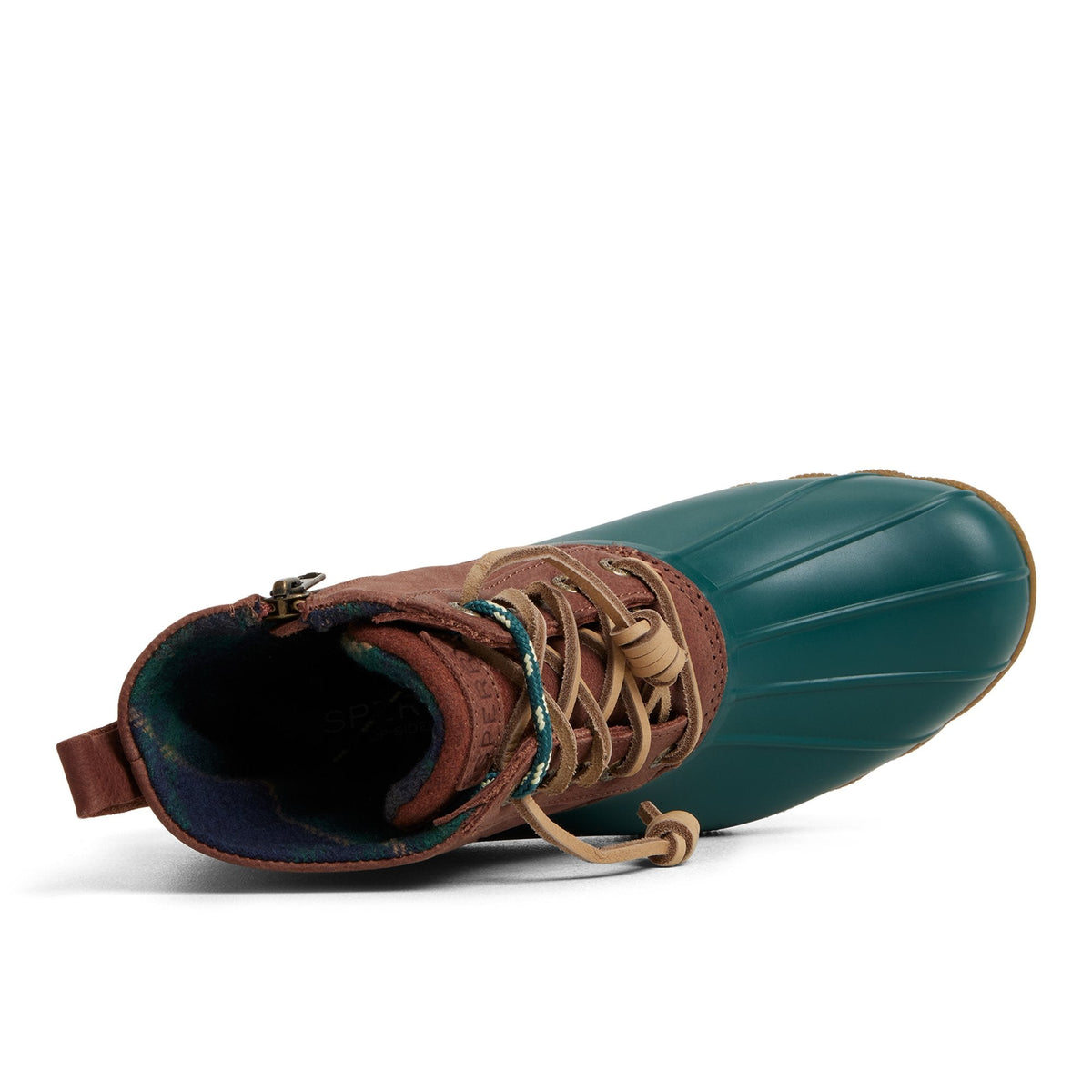 Sperry Trusted - Saltwater™™ Duck Lug Boot Pine Green