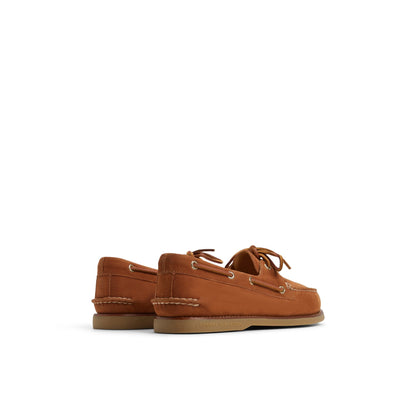 Sperry Trusted - Gold Authentic Original™ 2-Eye Lite Boat Shoe Light Brown Men's Leather