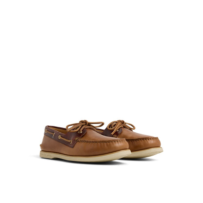 Sperry Hot Sale - Gold Authentic Original™ 2-Eye Lite Boat Shoe Tan Combo Men's Leather