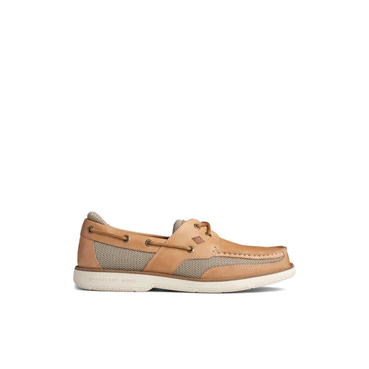 Sperry Top Pick - Surveyor 2-Eye Boat Shoe White Men's