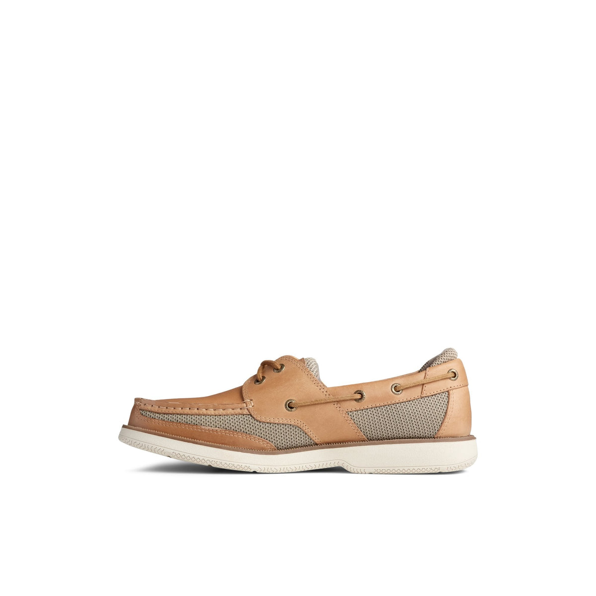 Sperry Top Pick - Surveyor 2-Eye Boat Shoe White Men's