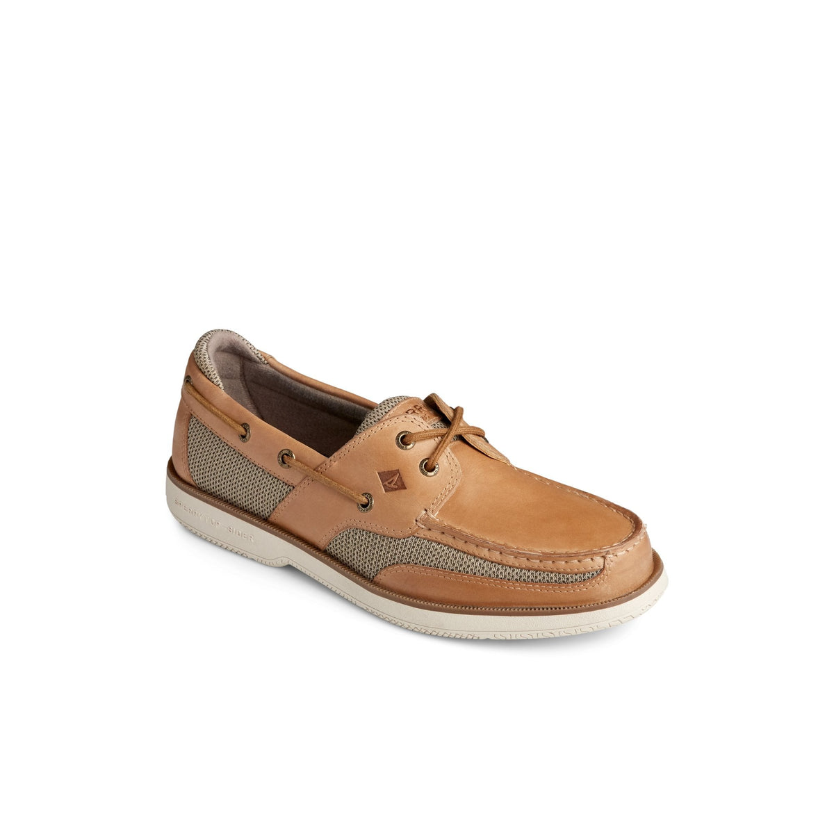 Sperry Top Pick - Surveyor 2-Eye Boat Shoe White Men's