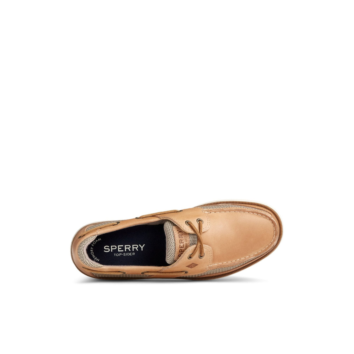 Sperry Top Pick - Surveyor 2-Eye Boat Shoe White Men's