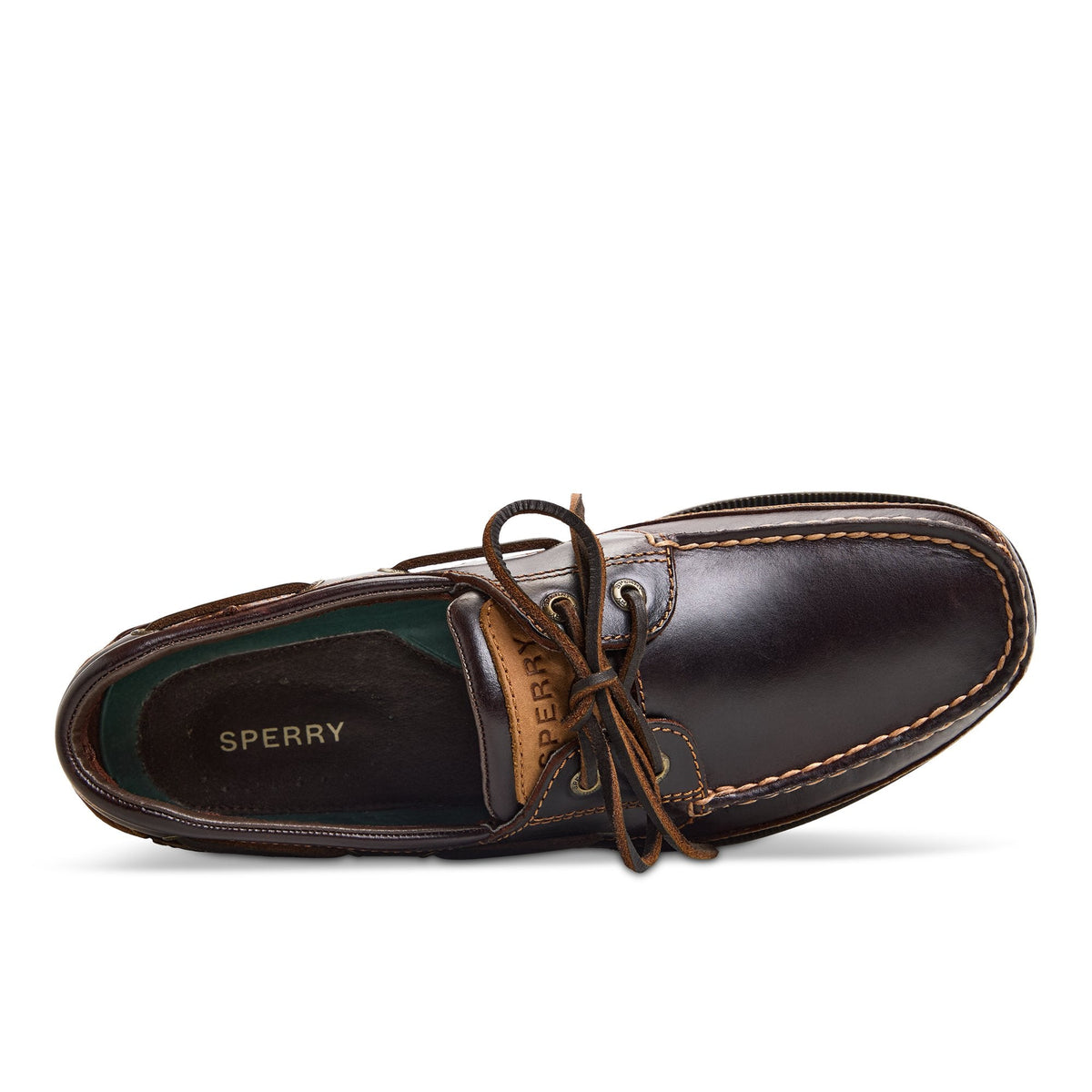 Sperry Best Price - Mako 2 Eye Boat Shoe Amaretto