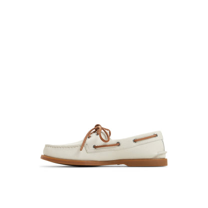 Sperry Smart Buy - Authentic Original™ 2-Eye Boat Shoe Open White