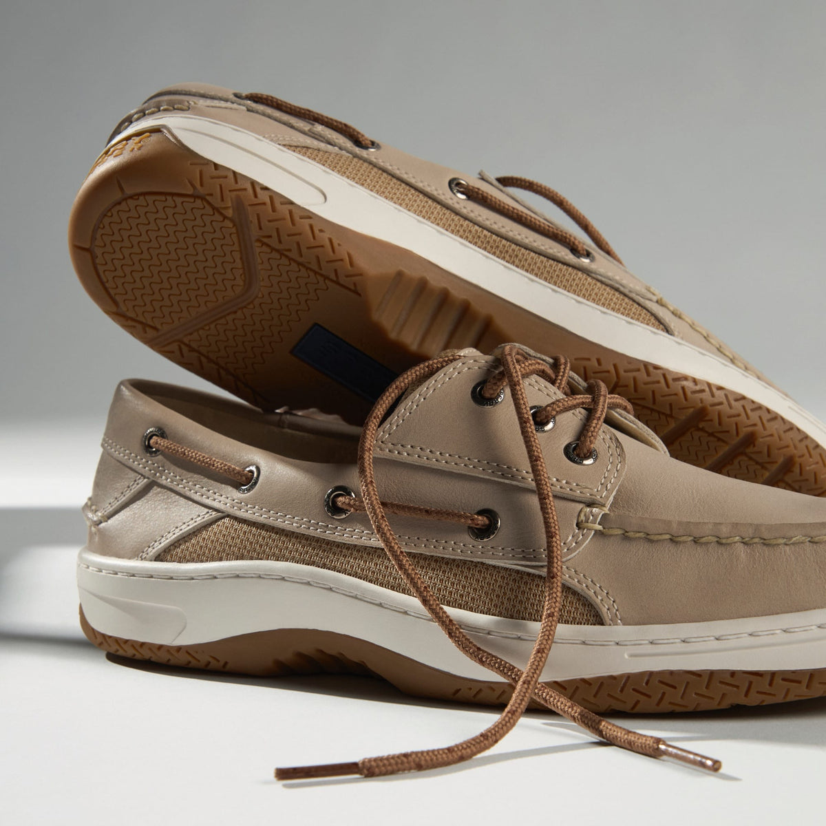 Sperry Signature - Billfish 3 Eye Boat Shoe Cream