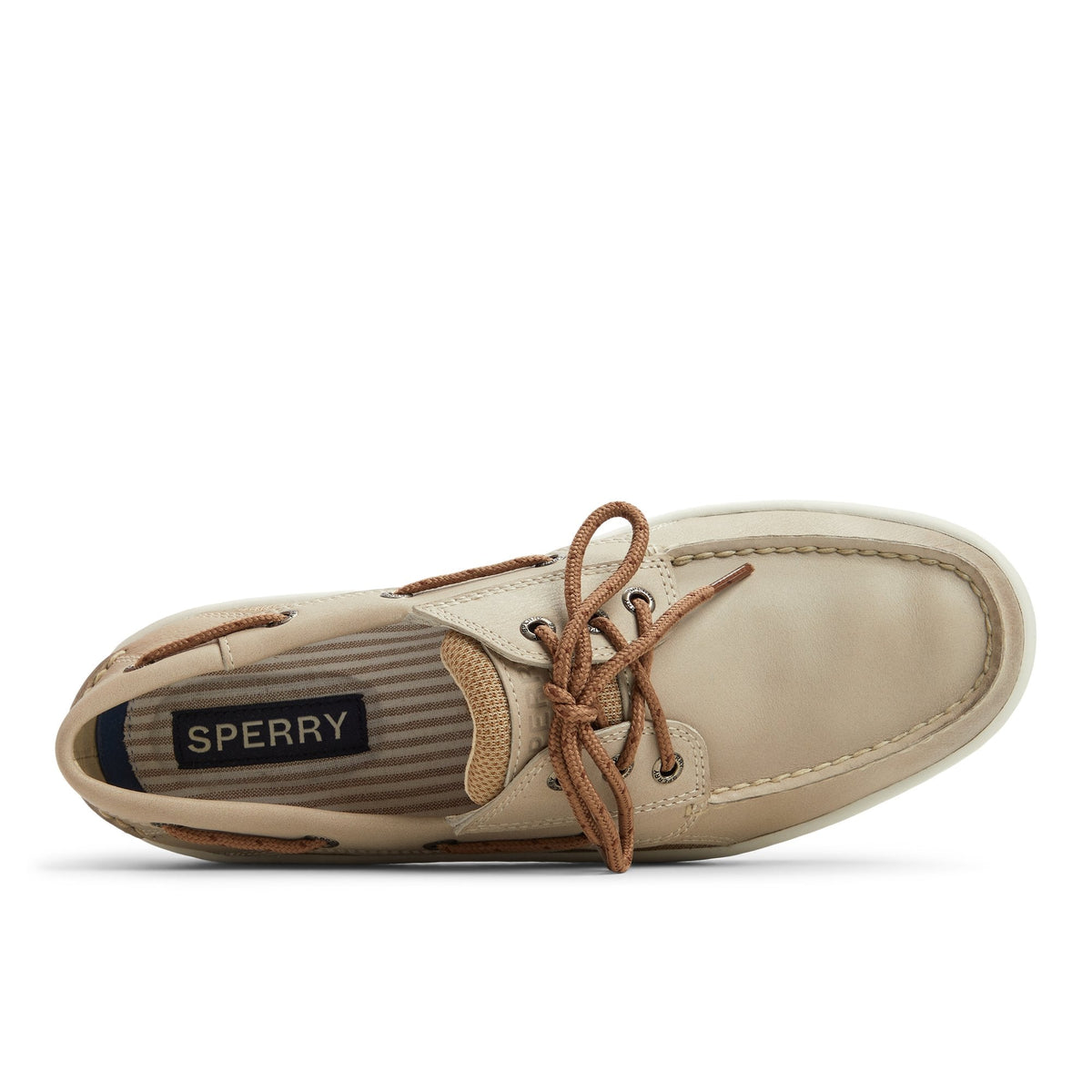 Sperry Signature - Billfish 3 Eye Boat Shoe Cream