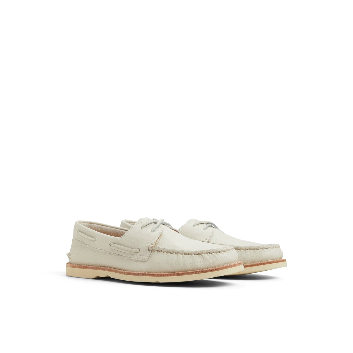 Sperry New - Authentic Original™ 2-Eye Lite Boat Shoeripple Cream Men's Leather