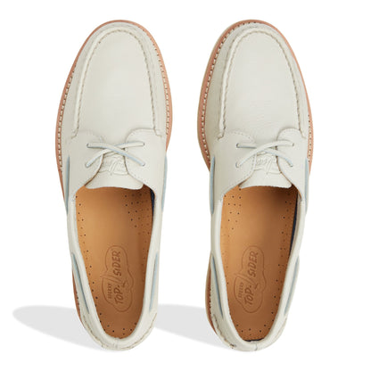 Sperry New - Authentic Original™ 2-Eye Lite Boat Shoeripple Cream Men's Leather