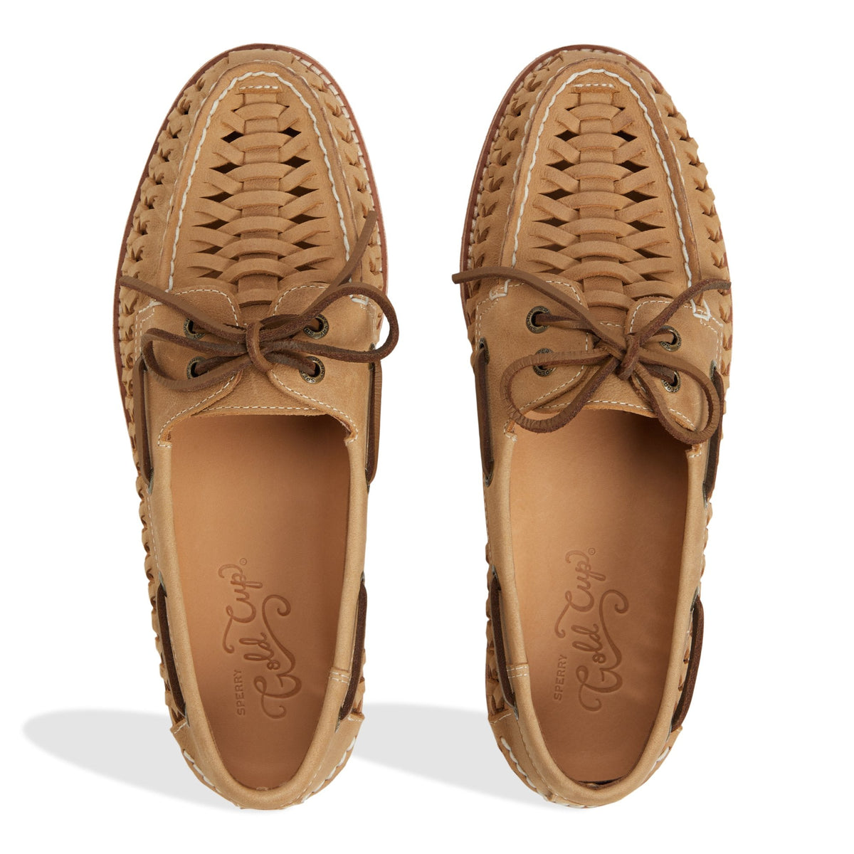 Sperry Hot Sale - Gcao2eywoven Tan Men's Leather