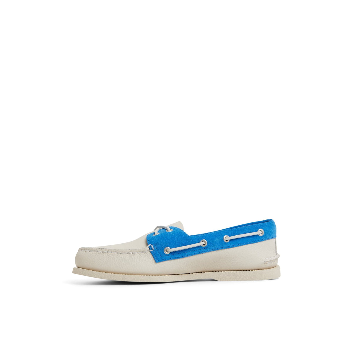 Sperry Trending - Authentic Original™ 2-Eye Boat Shoe White Blue