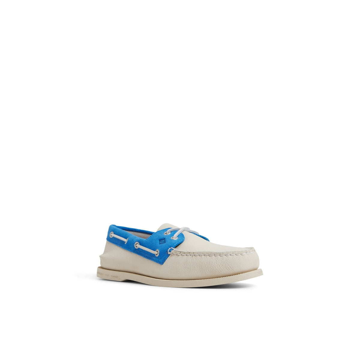 Sperry Trending - Authentic Original™ 2-Eye Boat Shoe White Blue
