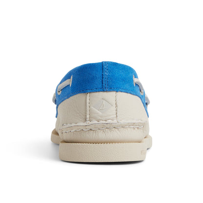 Sperry Trending - Authentic Original™ 2-Eye Boat Shoe White Blue
