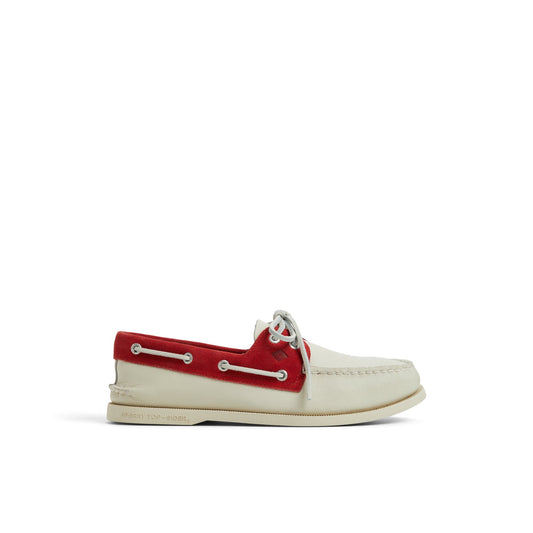 Sperry Signature - Authentic Original™ 2-Eye Boat Shoe Red White