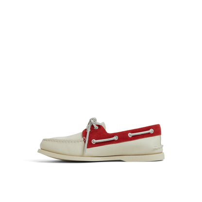 Sperry Signature - Authentic Original™ 2-Eye Boat Shoe Red White