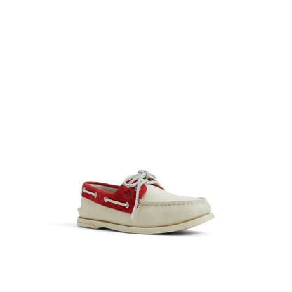 Sperry Signature - Authentic Original™ 2-Eye Boat Shoe Red White