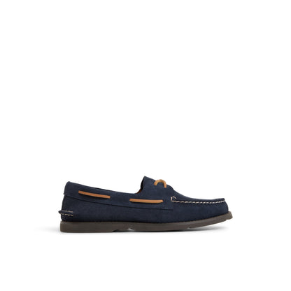Sperry Latest - Authentic Original™ 2 Eye Ripple Boat Shoe Dark Blue