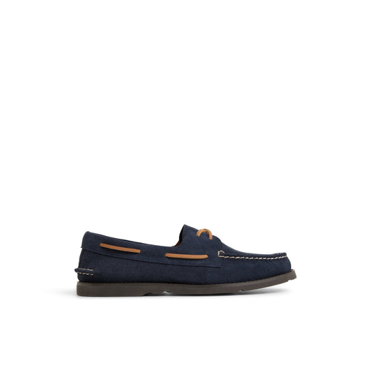 Sperry Latest - Authentic Original™ 2 Eye Ripple Boat Shoe Dark Blue