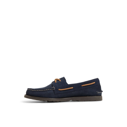Sperry Latest - Authentic Original™ 2 Eye Ripple Boat Shoe Dark Blue