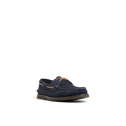 Sperry Latest - Authentic Original™ 2 Eye Ripple Boat Shoe Dark Blue
