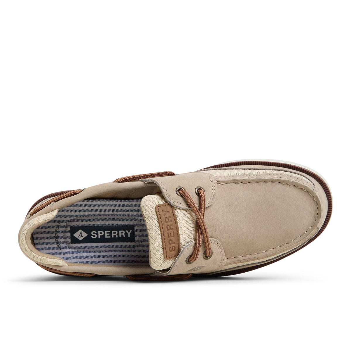 Sperry New - Surveyor2eye Tan Leather Nubuck Men's Leather
