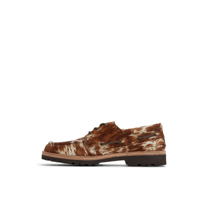 Sperry Great Value - Cow Print 3 Eye Boat Shoe