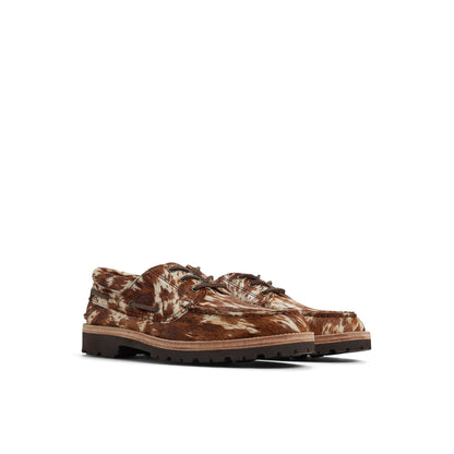 Sperry Great Value - Cow Print 3 Eye Boat Shoe