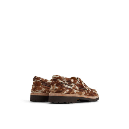 Sperry Great Value - Cow Print 3 Eye Boat Shoe
