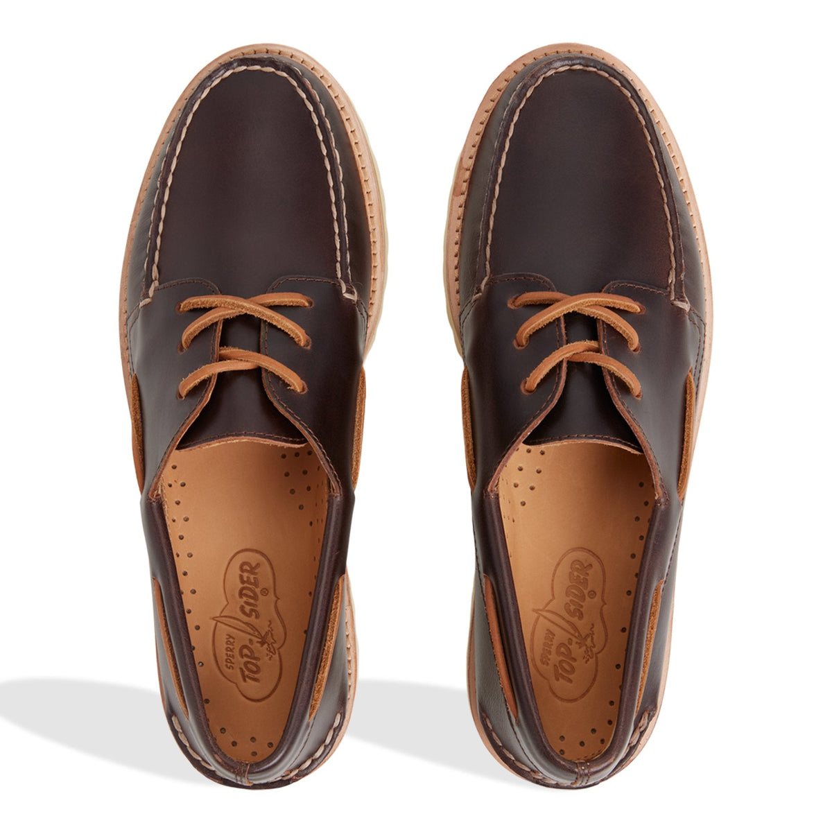 Sperry Best Seller - Authentic Original™ 3-Eye Lug Boat Shoe Brown