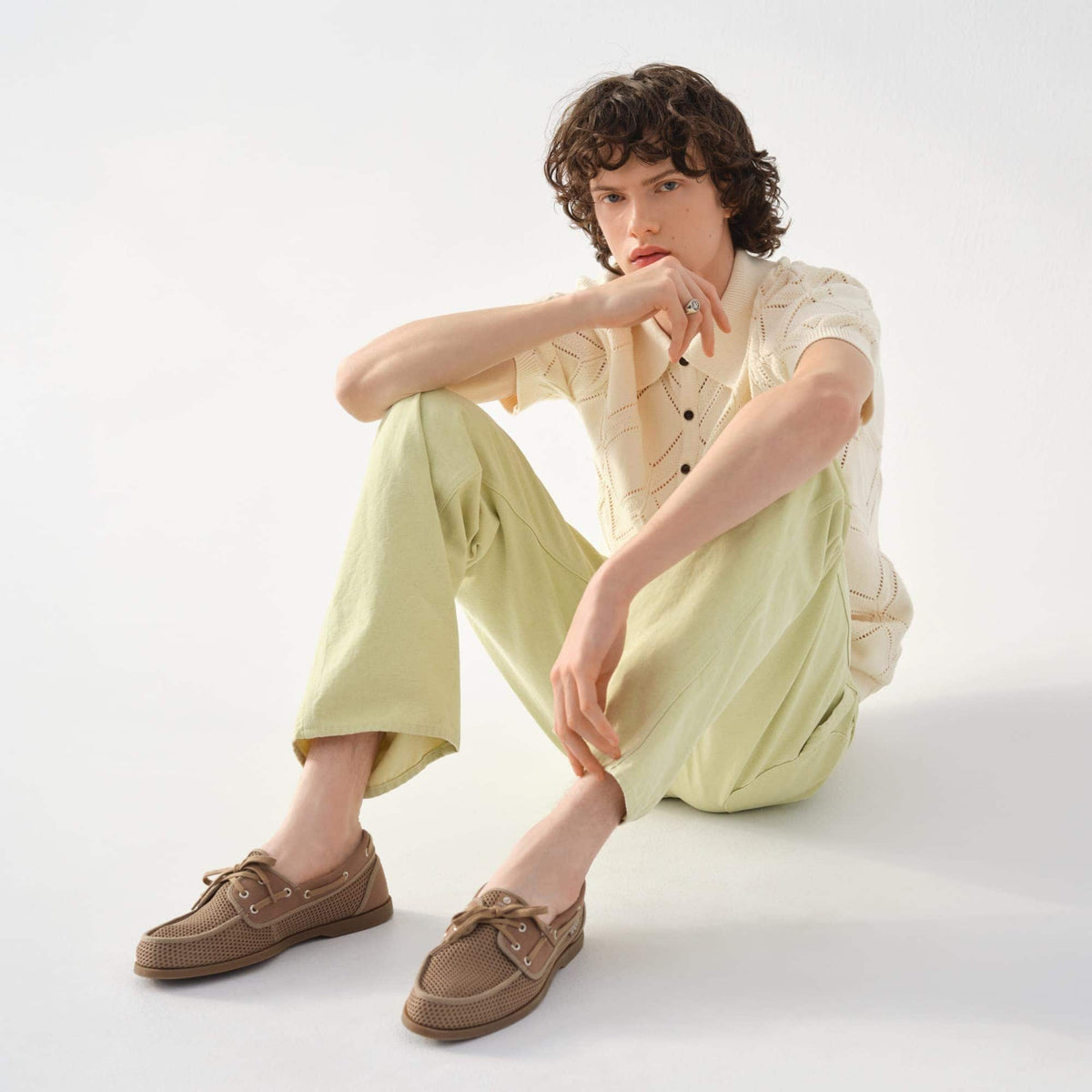 Sperry Everyday - Helmsman Boat Shoe Taupe