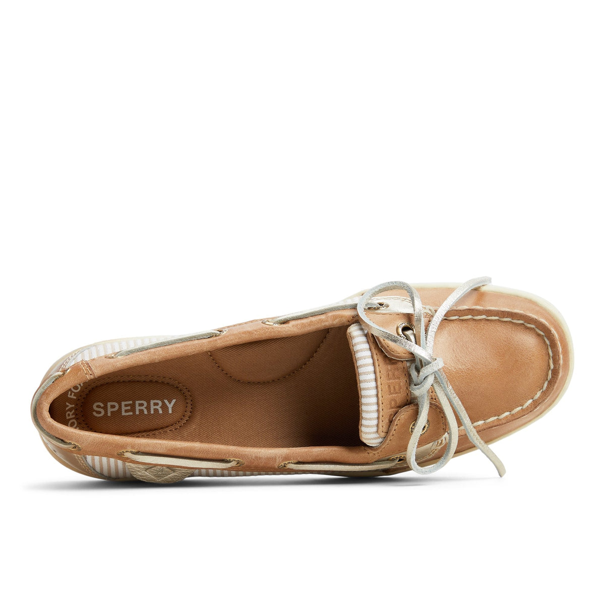 Sperry Sale - Angelfish 1 Eye Boat Shoe Light Beige