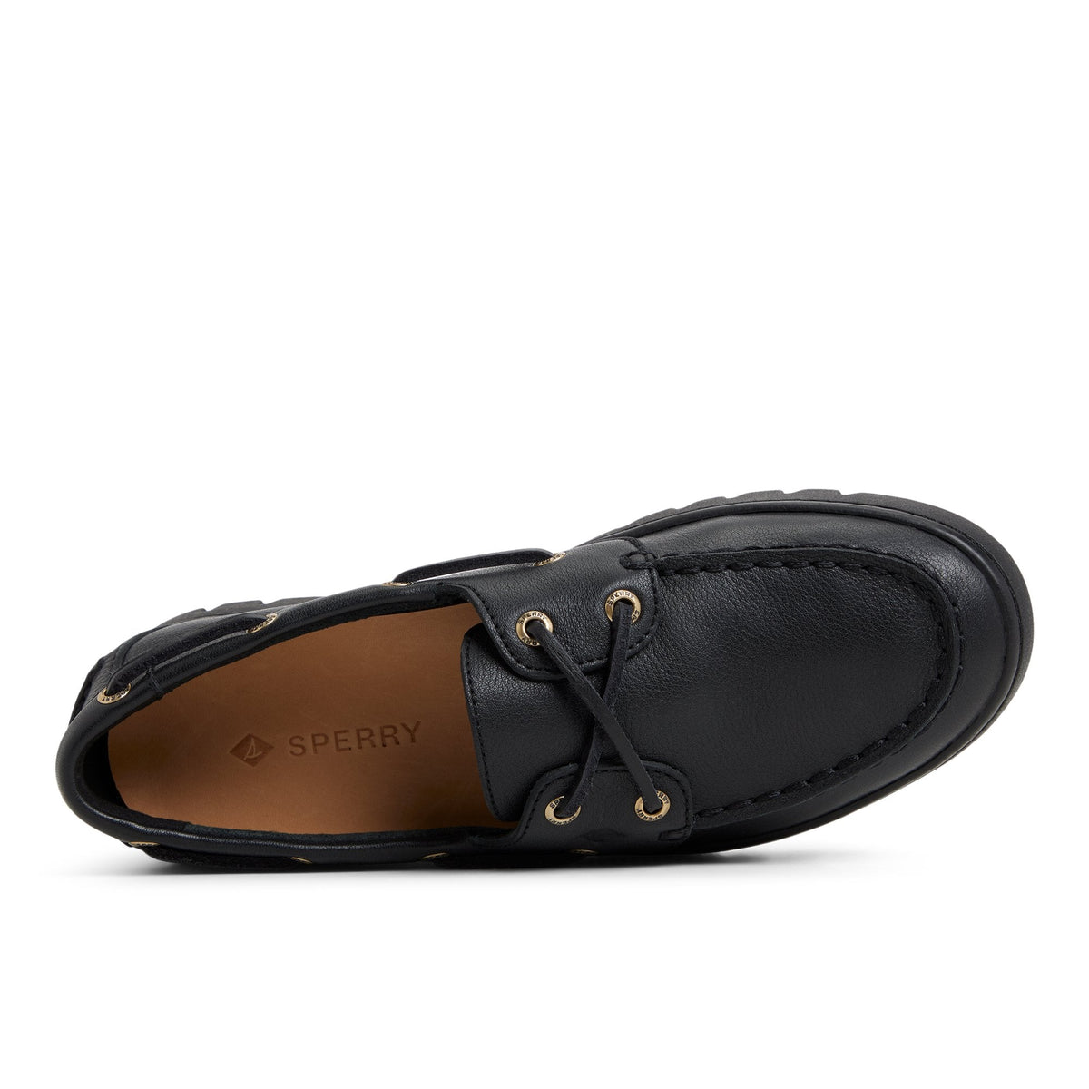 Sperry Smart Buy - Keely Boat Shoe Black Black
