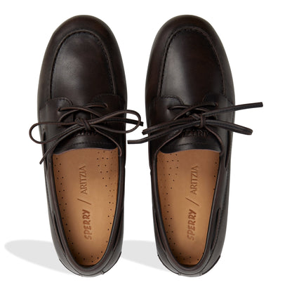 Sperry Classic - Sperry x Aritzia Slim Boat Shoe Black Combo