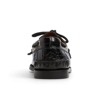 Sperry Exclusive - Authentic Original™ 2 Eye Boat Shoe Black