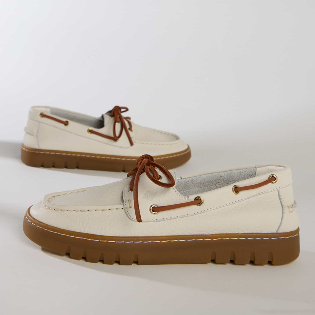 Sperry Premium - Keely Boat Shoe Cream Multi