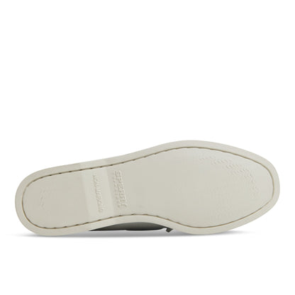 Sperry Customer Favorite - Authentic Original™ 2 Eye Boat Shoe Silver Women's Leather