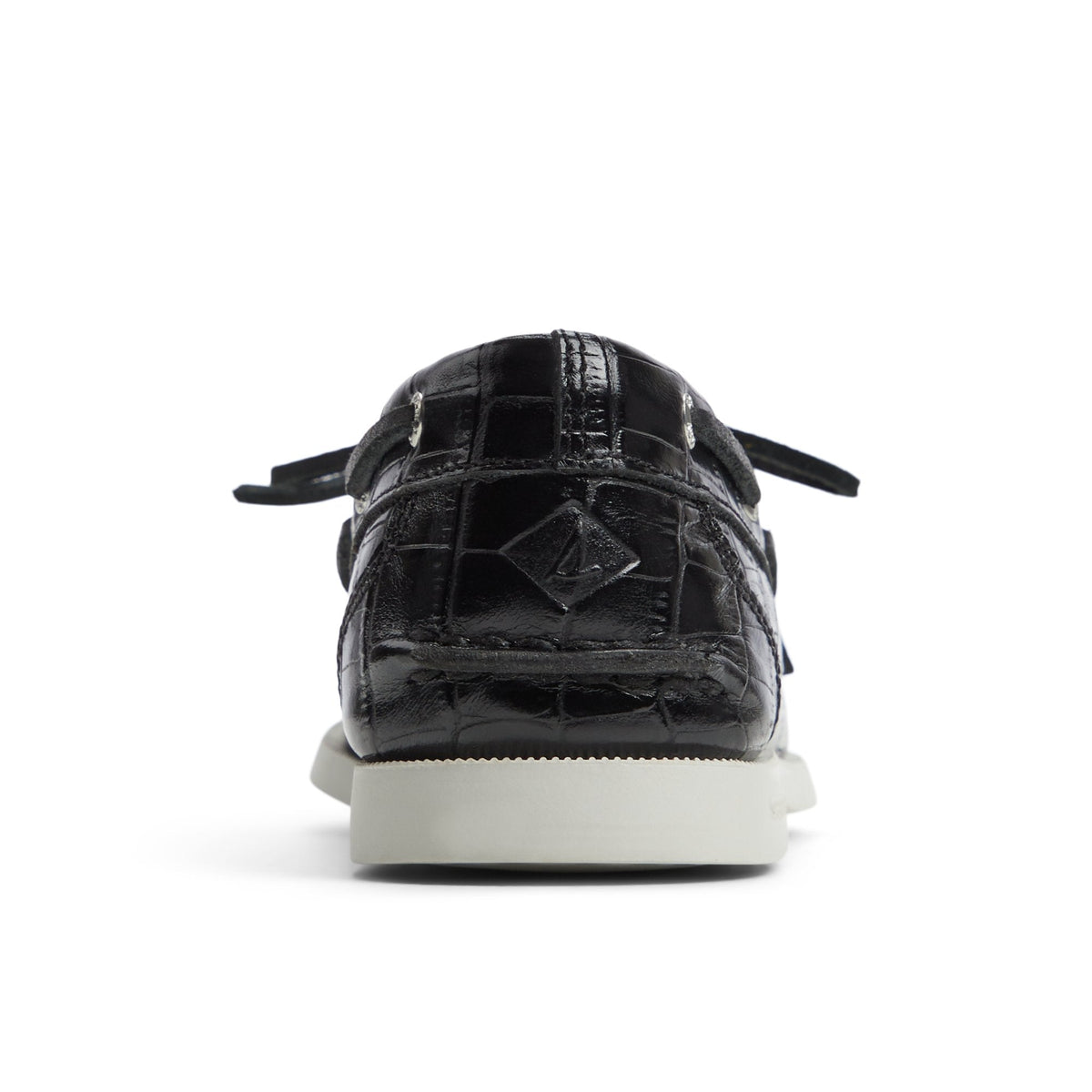 Sperry Recommended - Authentic Original™ 1 Eye Boat Shoe Black Women's Leather