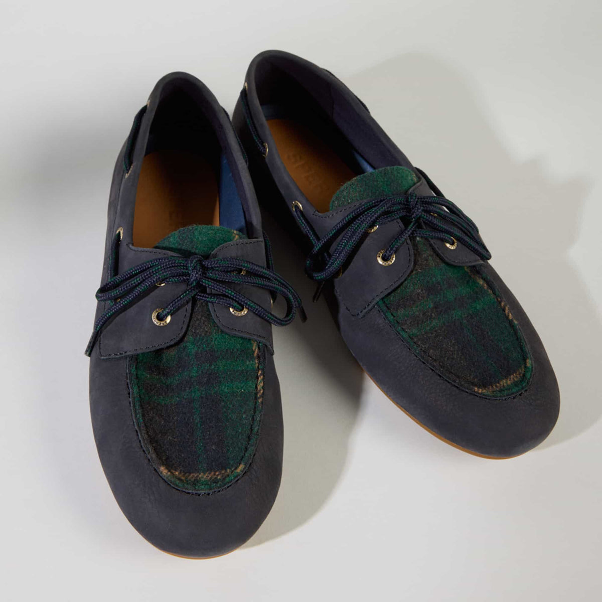 Sperry Discount - Slim Boat Shoe Navy Multi