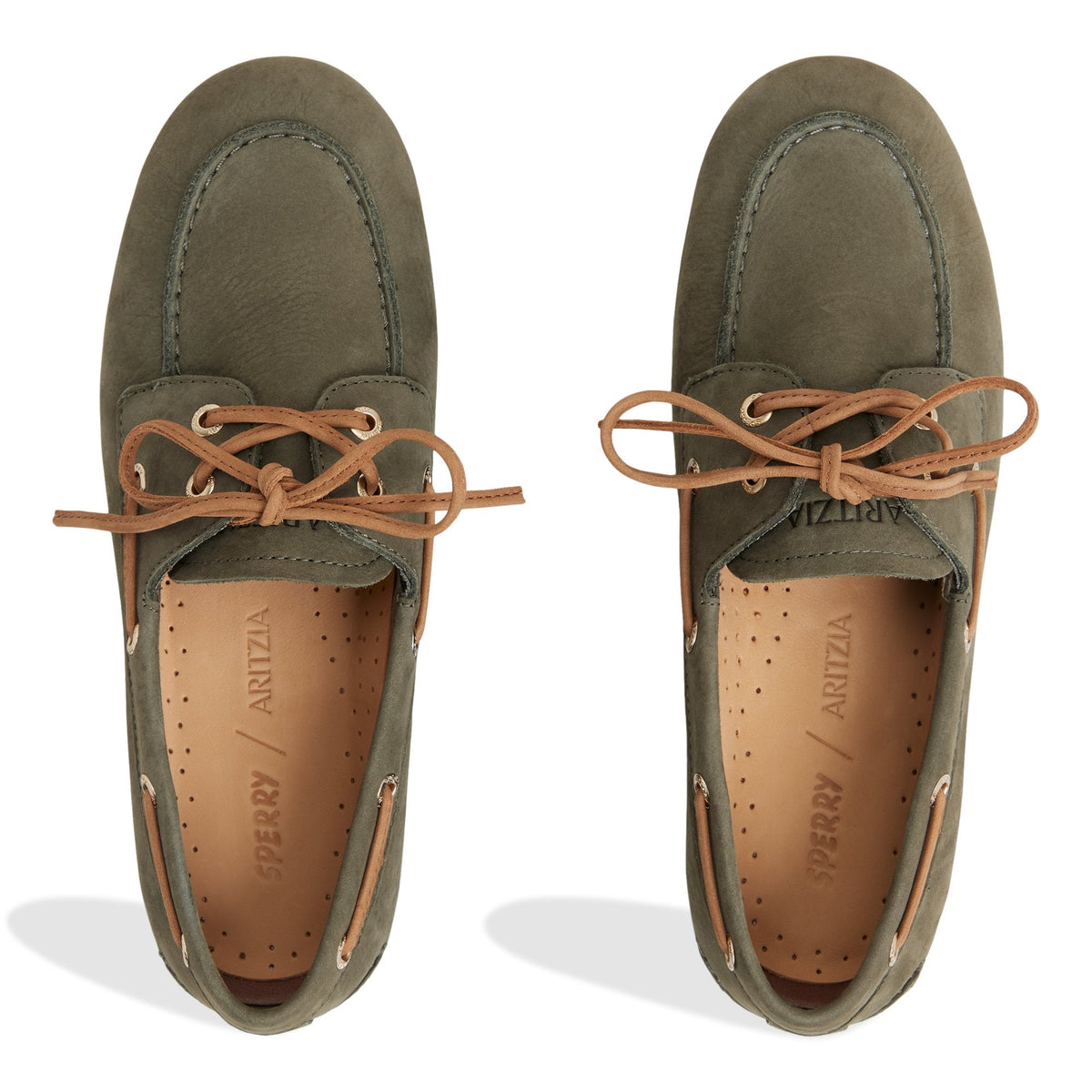 Sperry Smart Buy - Sperry x Aritzia Slim Boat Shoe Olive