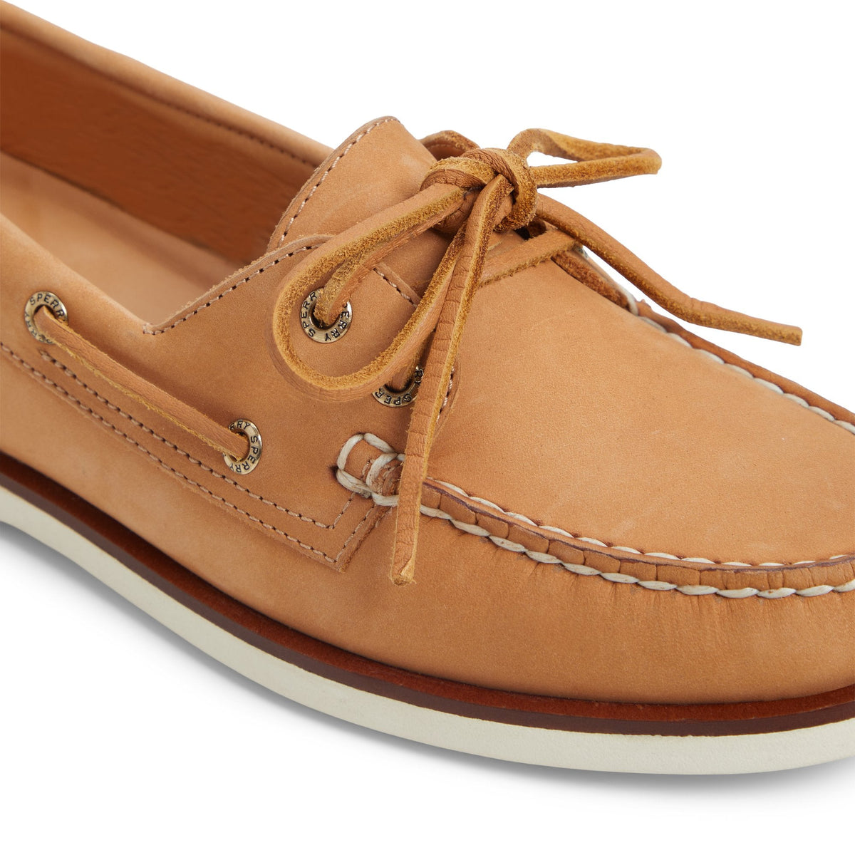 Sperry Great Value - Gold Authentic Original™ 2-Eye Lite Boat Shoe Tan Women's Women