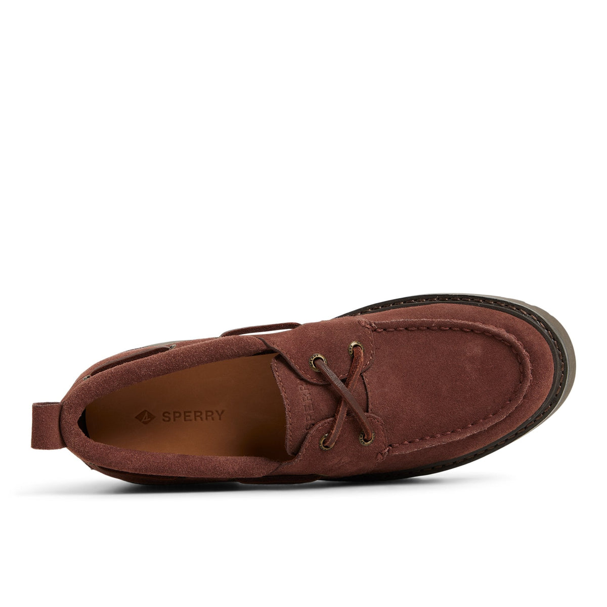 Sperry Value - Authentic Original™ Lug 2-Eye Boat Shoe Dark Choco