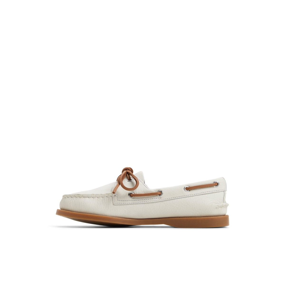 Sperry Essential - Authentic Original™ 2 Eye Boat Shoe White - 3