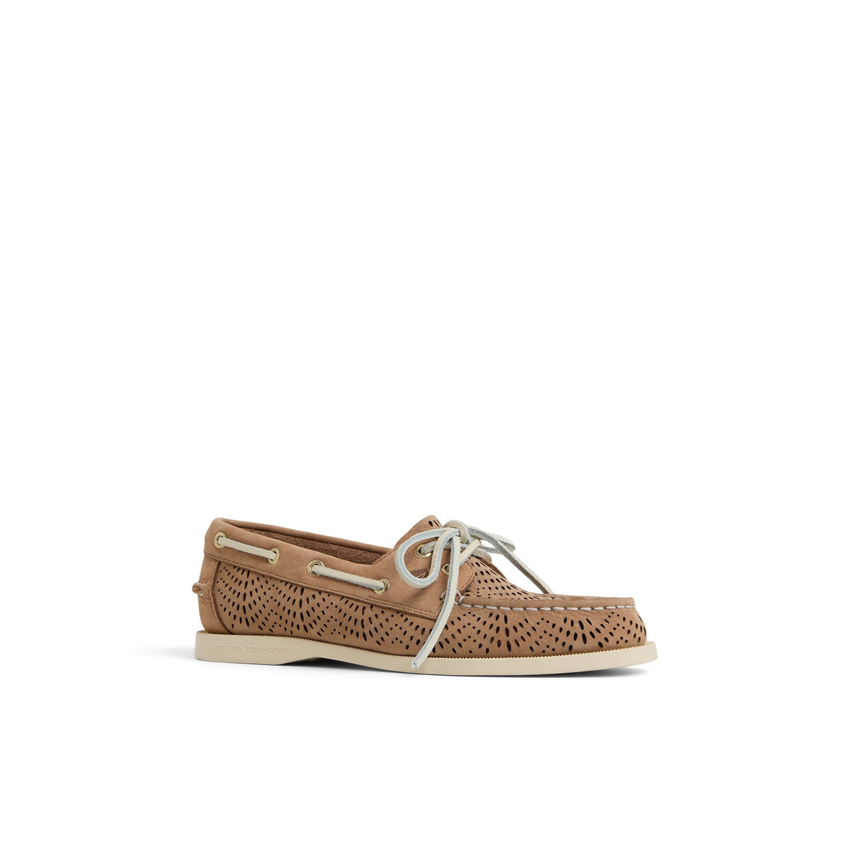 Sperry Classic - Authentic Original™ 2-Eye Lite Boat Shoe perf Medium Beige Women's Women