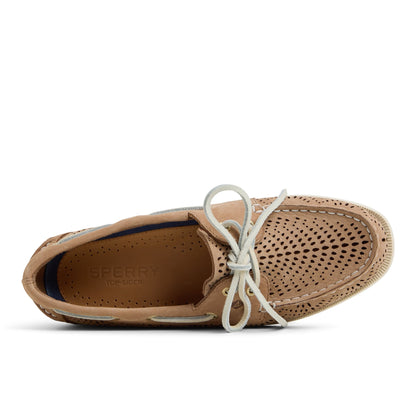 Sperry Classic - Authentic Original™ 2-Eye Lite Boat Shoe perf Medium Beige Women's Women